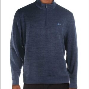 Men’s Greg Norman golf pullover XL zip collar shirt sweater sweatshirt